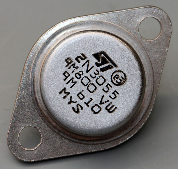 2N3055 ST Microelectronics Fake