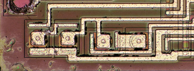 RCA CA555E Die Detail