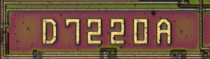 µPD7220A Die Detail
