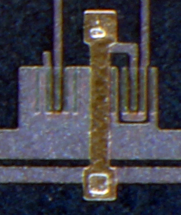 HP8165A 1826-0389 Die Transistoraufbau