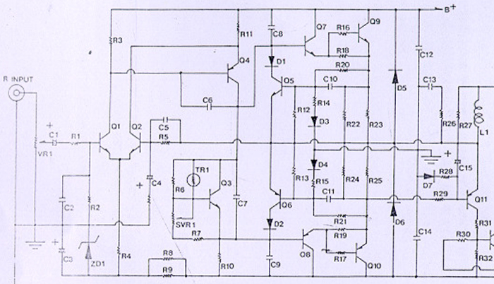 McCrypt PA-940 Schaltplanausschnitt