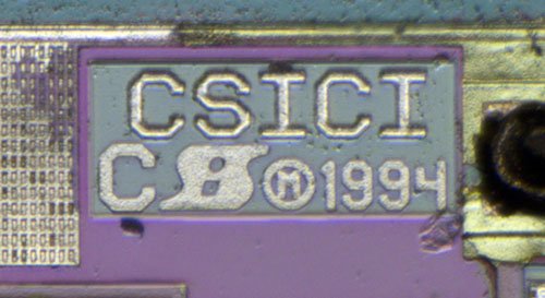DG408 Die Detail