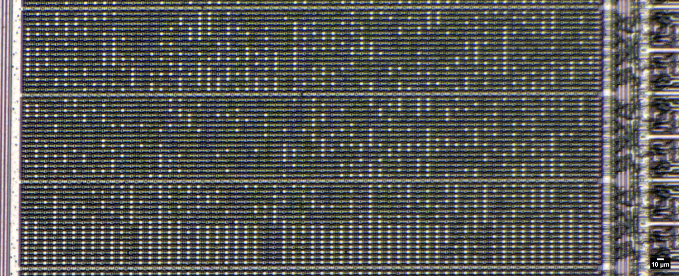 MC68020RC18B Die ROM Detail