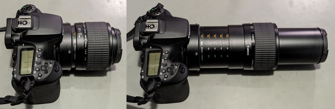 Canon MP-E 65mm f/2,8 1-5x Makro