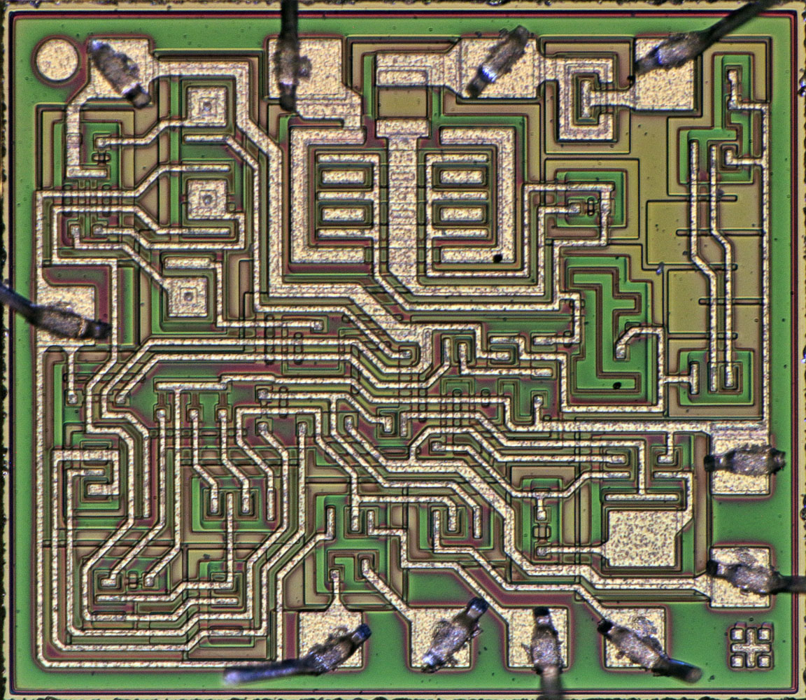 National Semiconductor LM723CJ Die