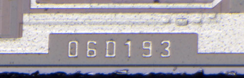 D193 Die Detail