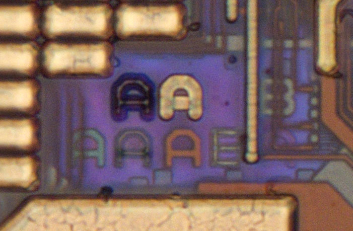 Unknown IC Die Detail